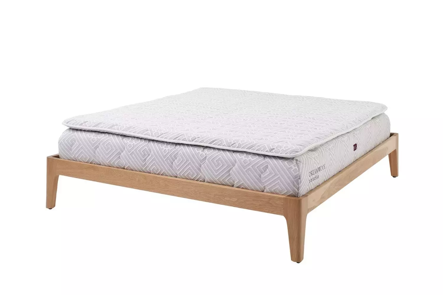 American Oak Mitre Flexi Slat Frame