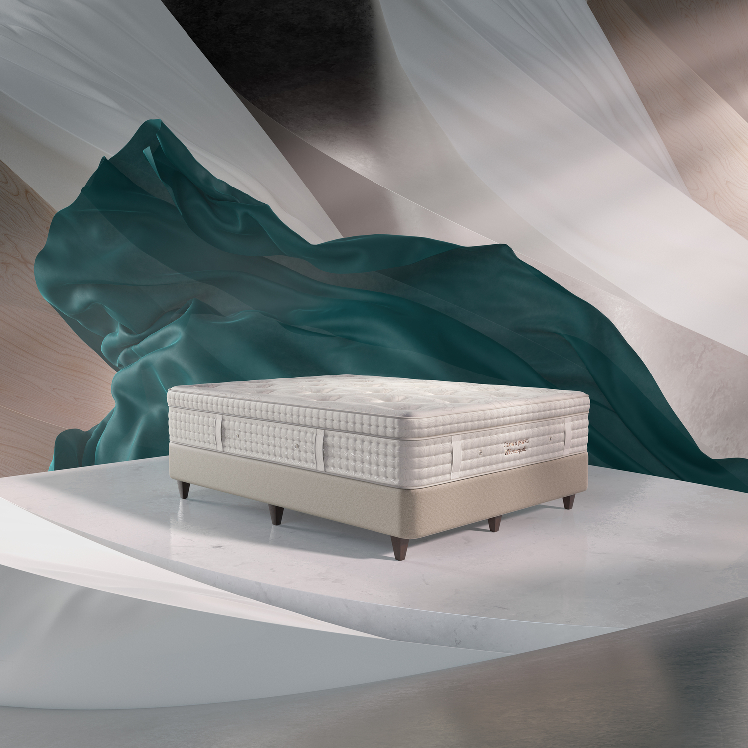 Crown Jewel Grand Sovereign Plush Bed image 1